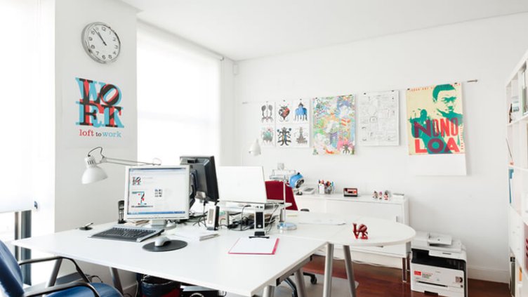 El espacio de los creativos y las ventajas de trabajar en un loft