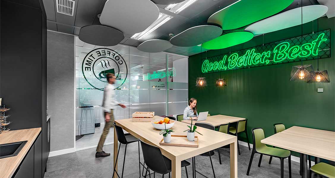 Cantina oficina Theramex Madrid