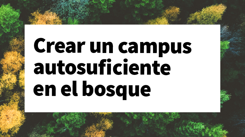 What if a real estate company could create a self-sustaining forest campus