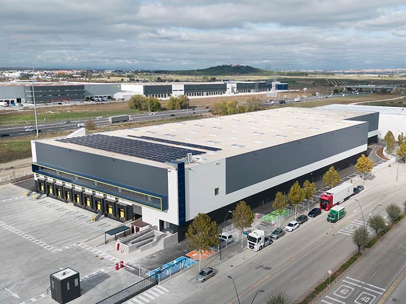 new logistics platform in Getafe