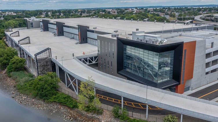 Industrial building outside view